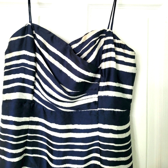 H&M Women's Strapless Striped Mini Skirt Size 12 - Picture 3 of 10